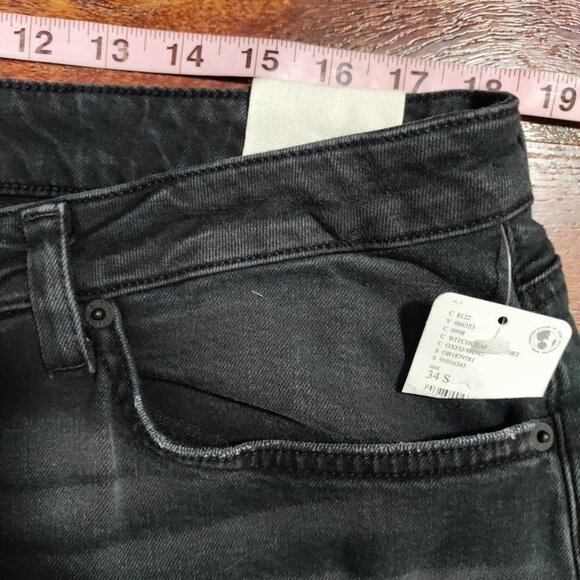 We The Free Black Flare Jeans Womens Size 34 Boho Antiquewash NWT - Picture 3 of 16